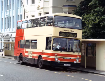 Scania N112DRB East Lancs [UK-spec] (H46/33F) '07.1986