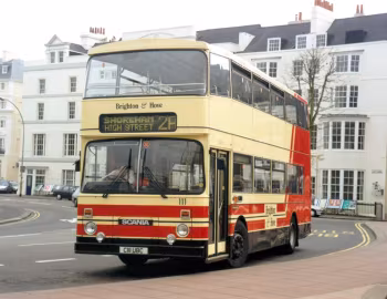 Scania N112DRB East Lancs [UK-spec] (H46/33F) '07.1986