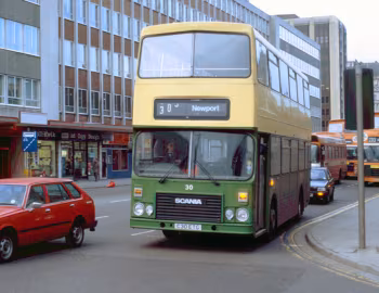 Scania N112DRB East Lancs [UK-spec] (H43/33F) '03–04.1986