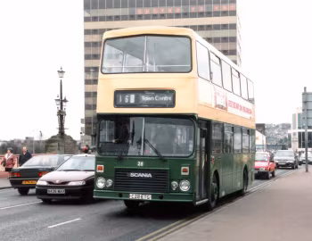 Scania N112DRB East Lancs [UK-spec] (H43/33F) '03–04.1986