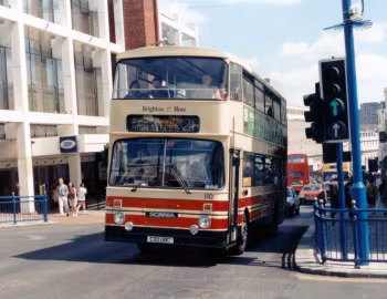 Scania N112DRB East Lancs [UK-spec] (H46/33F) '07.1986