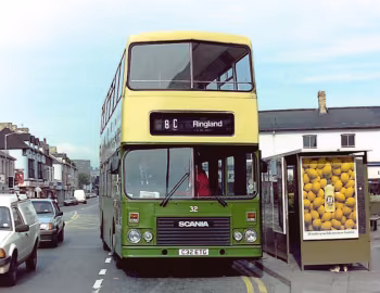 Scania N112DRB East Lancs [UK-spec] (H43/33F) '03–04.1986