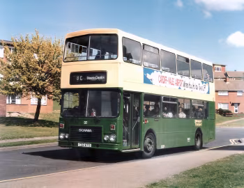 Scania N112DRB East Lancs [UK-spec] (H43/33F) '03–04.1986