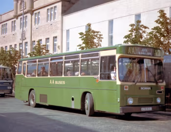 Scania N112CRB East Lancs demonstrator [UK-spec] (B51F) '11.1987