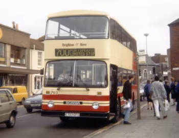 Scania N112DRB East Lancs [UK-spec] (H47/33F) '06–07.1988