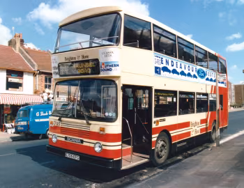 Scania N112DRB East Lancs [UK-spec] (H47/33F) '06–07.1988