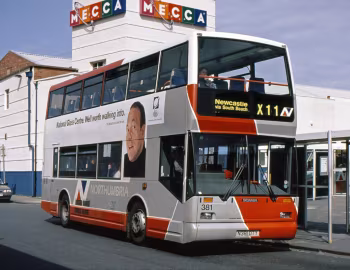 Scania N113DRB East Lancs Cityzen [UK-spec] (CH43/31F) '01–02.1996