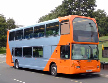 Scania N94UD East Lancs OmniDekka [UK-spec] (H51/39F) '09–10.2003