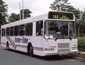 Volvo B10M-55 East Lancs Flyte Demonstrator (DP53F) '02.1998