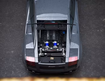 Sob o capô Edo Competition Lamborghini Gallardo Superleggera '2008
