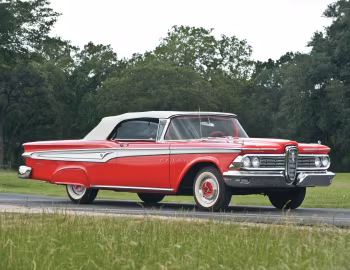 1959 Edsel Corsair 2-door Convertible (76E)