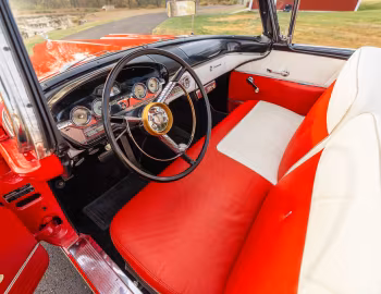 Інтэр'ер 1958 Edsel Pacer Convertible (76B)