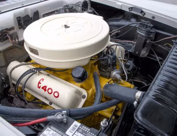发动机舱 1958 Edsel Pacer Convertible (76B)