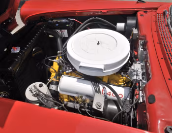 Пад капотам 1958 Edsel Pacer Convertible (76B)