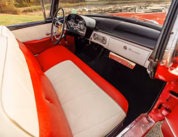 Інтэр'ер 1958 Edsel Pacer Convertible (76B)