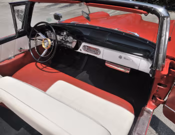 Інтэр'ер 1958 Edsel Pacer Convertible (76B)