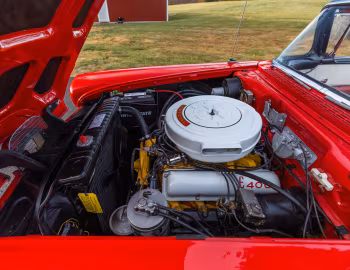 Пад капотам 1958 Edsel Pacer Convertible (76B)