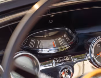Камбінацыя прыбораў 1958 Edsel Pacer Convertible (76B)