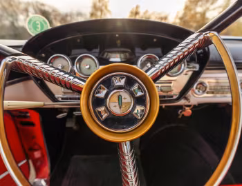 Камбінацыя прыбораў 1958 Edsel Pacer Convertible (76B)