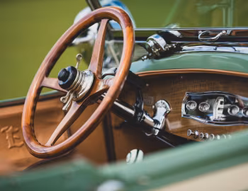 Интерьер 1928 Elcar Model 8-91 Roadster