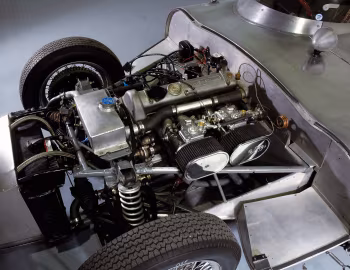 Пад капотам Elva MkII '1956–59