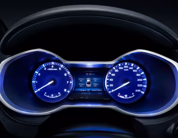 Камбінацыя прыбораў Geely Emgrand "1 Million" '10.2016–17
