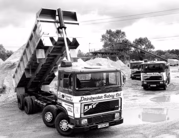 ERF E10 8×4 tipper '1986–90