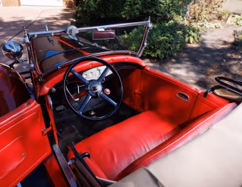 Intérieur 1929 Essex Challenger Speedabout Boattail Roadster by Biddle & Smart