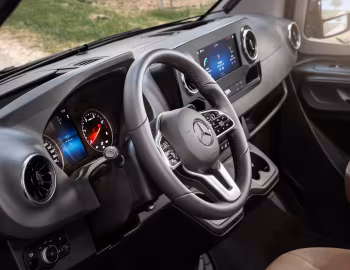 Panel frontal Mercedes-Benz Sprinter Eura Mobil Profila T (Br.907) '03.2022–pr.