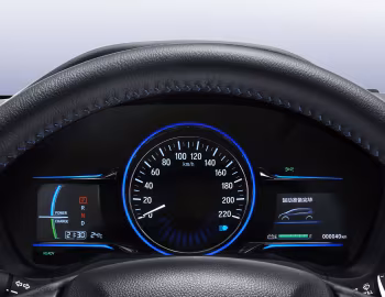Dashboard Everus VE-1 '2018–pr.