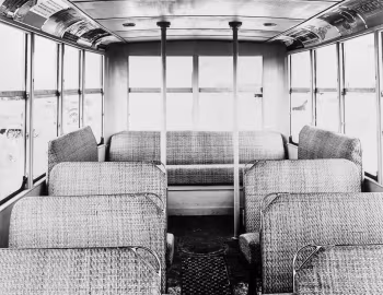 Interior Fageol Bus 8 Safety Coach