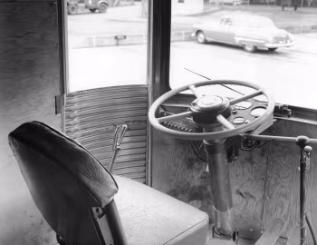 Interior Fageol TC CargoLiner '1950
