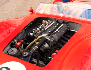 Sous la capuche Maserati 200SI (#2423) '1957