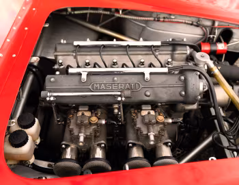 Sous la capuche Maserati 200SI (#2423) '1957