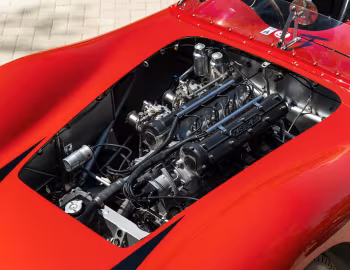 Sous la capuche Maserati 200SI (#2412) '1957