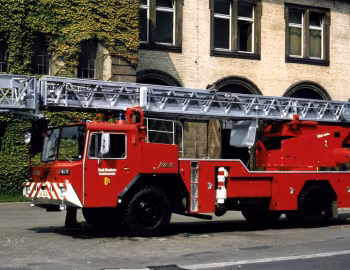 FAUN L 906 Feuerwehr-Drehleiter Metz '1972