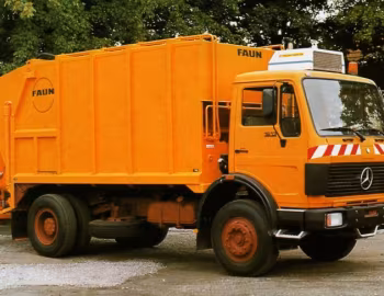 Mercedes-Benz 1613 KO Müllwagen FAUN-Sita 1600 "City" (Br.385) '1980–84
