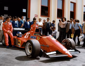 Ferrari 126 C3, Patrick Tambay, René Arnoux