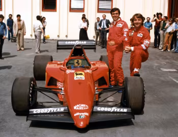 Ferrari 126 C3, Patrick Tambay, René Arnoux