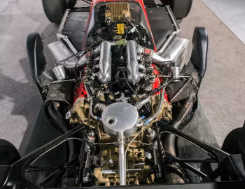 Под капотом Ferrari 156/85 '1985–86