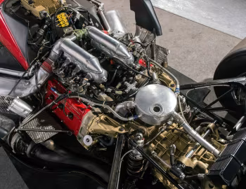 Под капотом Ferrari 156/85 '1985–86