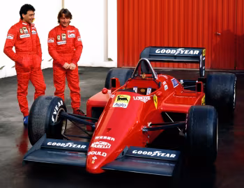Ferrari 156/85, Michele Alboreto, René Arnoux