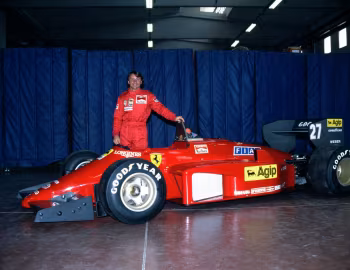 Ferrari 156/85, René Arnoux
