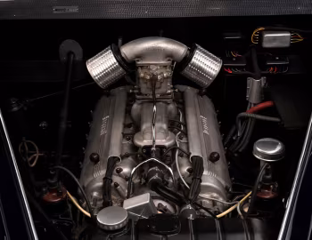 Under The Hood Ferrari 195 Inter Berlinetta (#0081S) '10.1950