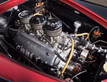 Under The Hood Ferrari 195 Inter Coupé (#0089S) '10.1950