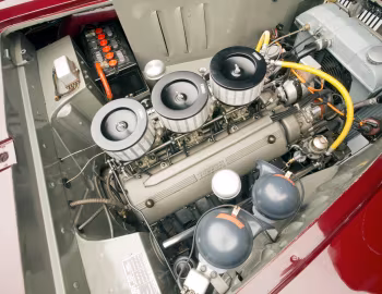 Під капотом Ferrari 212 Inter Cabriolet (#0159E) '10.1951