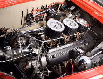 Under The Hood Ferrari 212 Inter Coupé (#0285EU) '1953