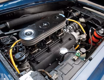 Sous la capuche Ferrari 250 GT Cabriolet (fari coperti) (Series I) '1958–59
