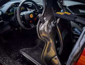 Интерьер Ferrari 296 GTB Tailor Made "For Esteban Ocon F1 driver" '2024