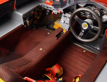 Інтэр'ер Ferrari 312 P (#0882) '01.1972